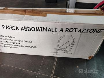 Panca addominali a rotazione