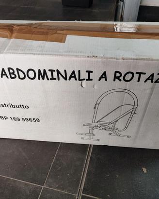 Panca addominali a rotazione