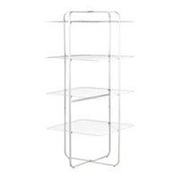 Stendibiancheria verticale bianco (72x72x160h cm)