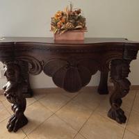 Consolle in rovere
