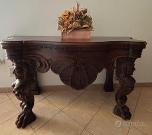 Consolle in rovere