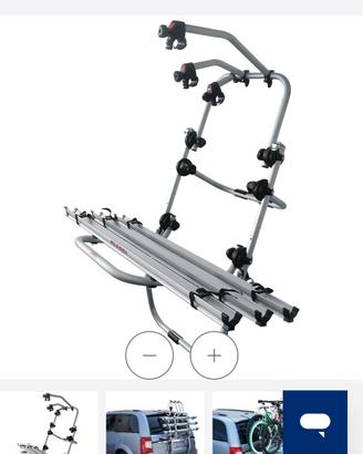 Portabici posteriore FABBRI BICI OK 3 posti