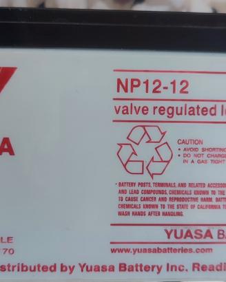 Batterie 12V 12 Ah Yuasa