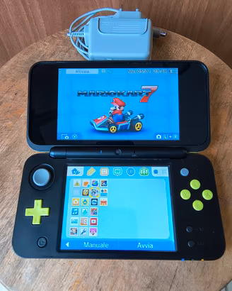 New Nintendo 2DS XL Black Lime 