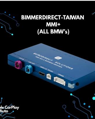 BimmerDirect MMI NBT BMW - Apple CarPlay wireless.