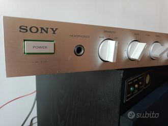 Amplificatore integrato Sony TA-AX2 serie slim  			