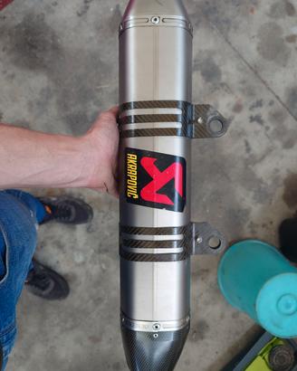 silenziatore akrapovic 2t  KTM exc