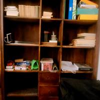 Libreria in legno massello 