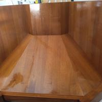cappa legno  angolare cucina 