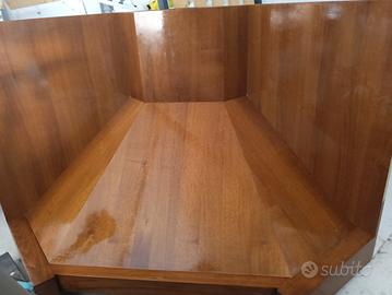 cappa legno  angolare cucina 