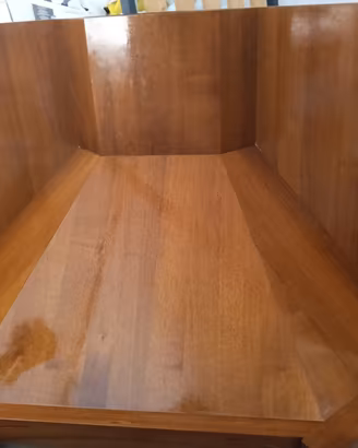 cappa legno  angolare cucina 
