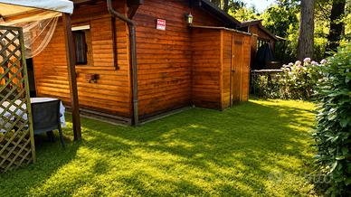 Bungalow in legno presso Campeggio Sole Verde