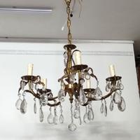 lampadario antico stile rococo