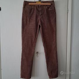 Pantalone Velluto Stretch Uomo T.46