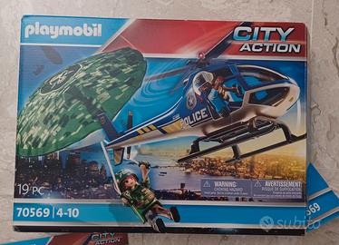 Playmobil Elicottero della polizia