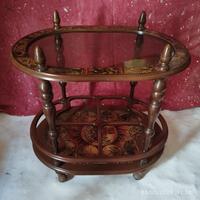 Carrello porta bottiglia vintage