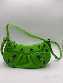Borsa Balenciaga a travilla verde