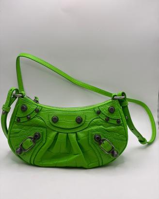 Borsa Balenciaga a travilla verde
