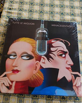cofanetto 5 vinili mina celentano