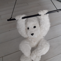 Peluche scimmietta equilibrista + 2 giochi