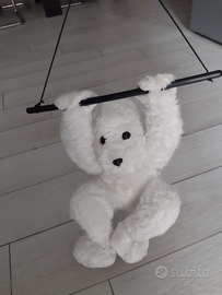 Peluche scimmietta equilibrista + 2 giochi