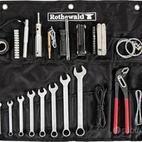 CHIAVI ATTREZZI BORDO MOTO, 52 PZ., IN POLLICI HD