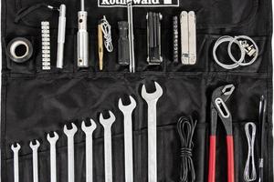 CHIAVI ATTREZZI BORDO MOTO, 52 PZ., IN POLLICI HD