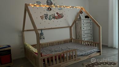 Letto Montessoriano 140x200 + Materasso Doreland