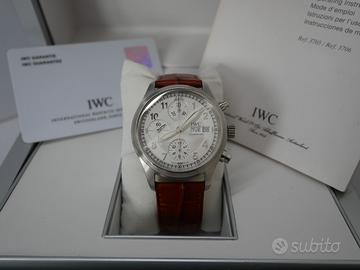 Iwc Flieger Pilot Automatic Chronograph. Ref.3706