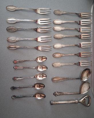 Posate in argento vintage