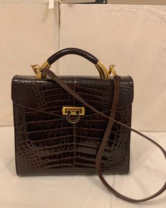 Borsa vero coccodrillo