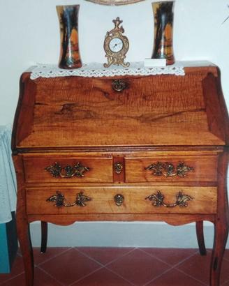 RIBALTINA FRANCESE D' EPOCA 700 IN LEGNO DI NOCE