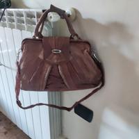 Borsa vintage in Pelle Marrone