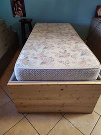 Letto singolo con letto estraibile