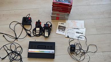 Atari 2600 Jr PAL-B + 8 giochi CIB originali + Pad