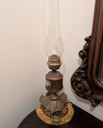 lampada ad olio antica 