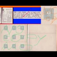 ASI Romagne RARO foglio 9 Saggi a 7 Cornici MNG