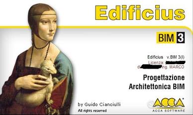 Licenza ACCA BIM Edificius progetti architettonici