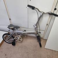 Bicicletta, pieghevole "Piuma" in alluminio