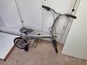 Bicicletta, pieghevole "Piuma" in alluminio