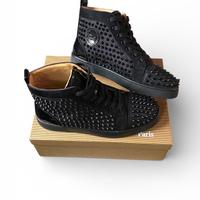 Christian Louboutin Louis Strass Leopard Flat