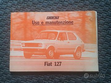 manuale uso e manutenzione Fiat 127 seconda serie