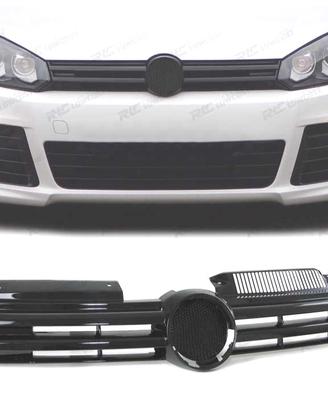 GRIGLIA VOLKSWAGEN VW GOLF 6 08-12 LOOK R20 NERO L