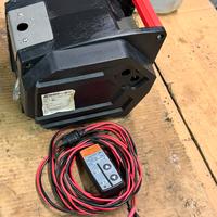 Verricello elettrico 12v carrello barca