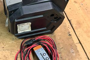 Verricello elettrico 12v carrello barca