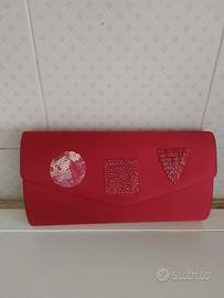 Pochette GianMarco Venturi rossa nuova