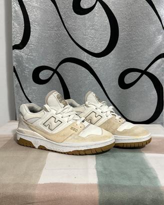 New Balance 550 beige TG 37.5 da Donna