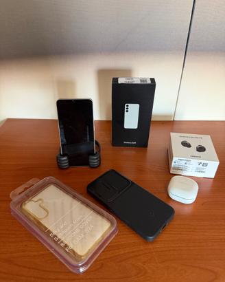 Samsung Galaxy S24 + Galaxy Buds Fe + Cover