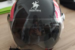 Casco Moto Demi-Jet Rodeo Drive Donna - Taglia XS