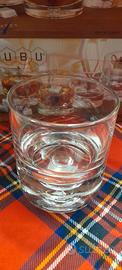 Set 4 bicchieri whisky design moderno